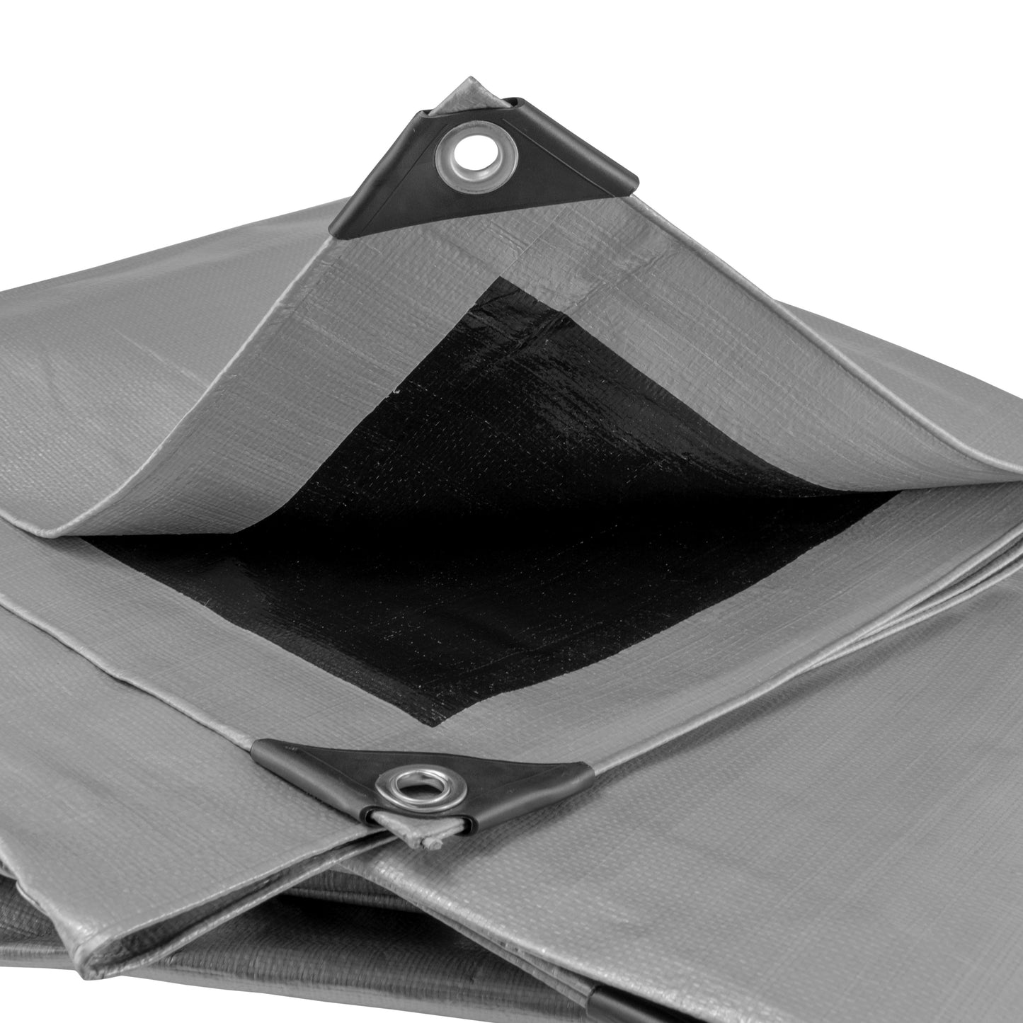 Silver XL-Grade Tarpaulin 4m x 4m