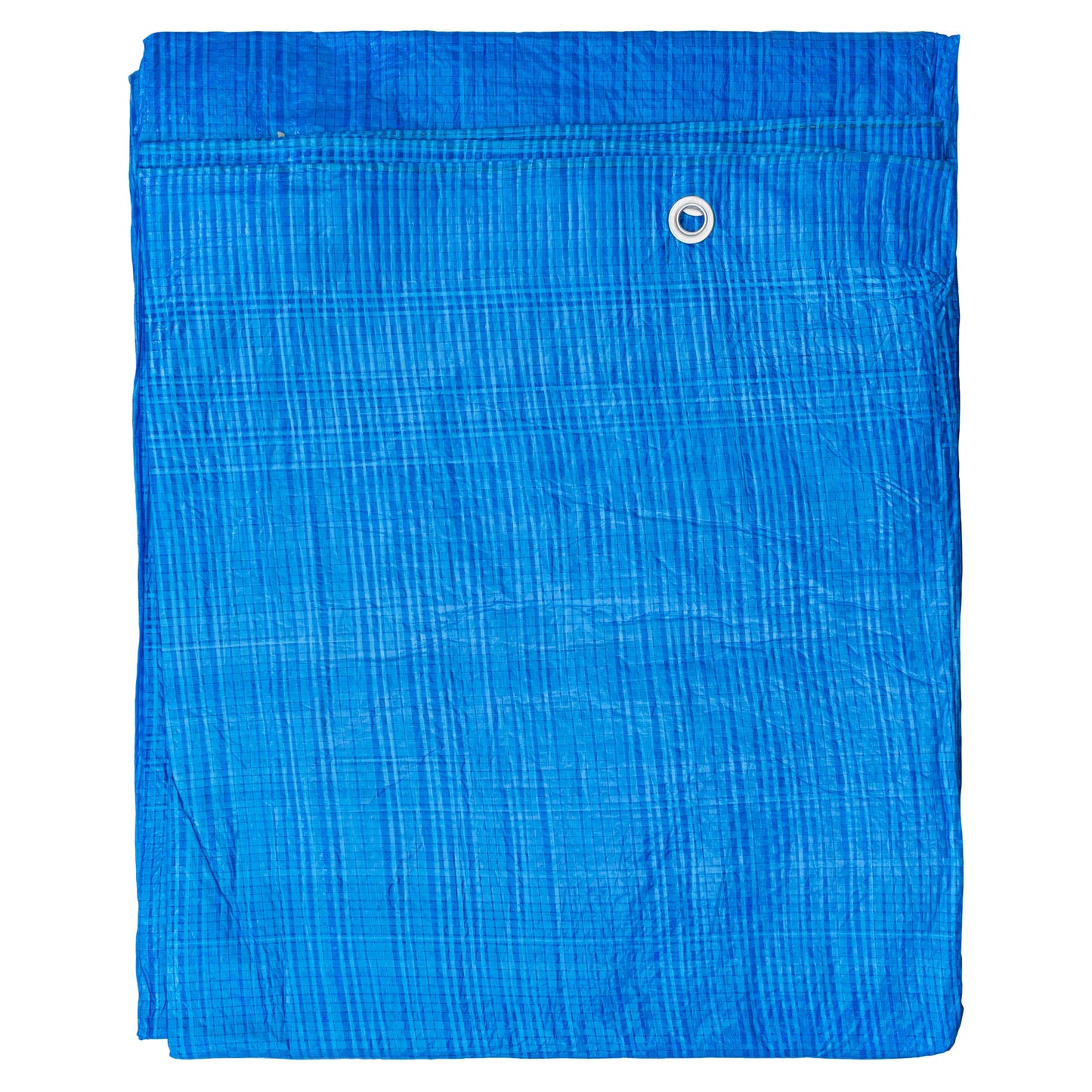 Blue S-Grade Tarpaulin with 20 x 4" Bungee Balls (White)