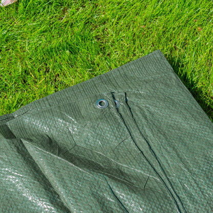 Green S-Grade Tarpaulin 2m x 2m