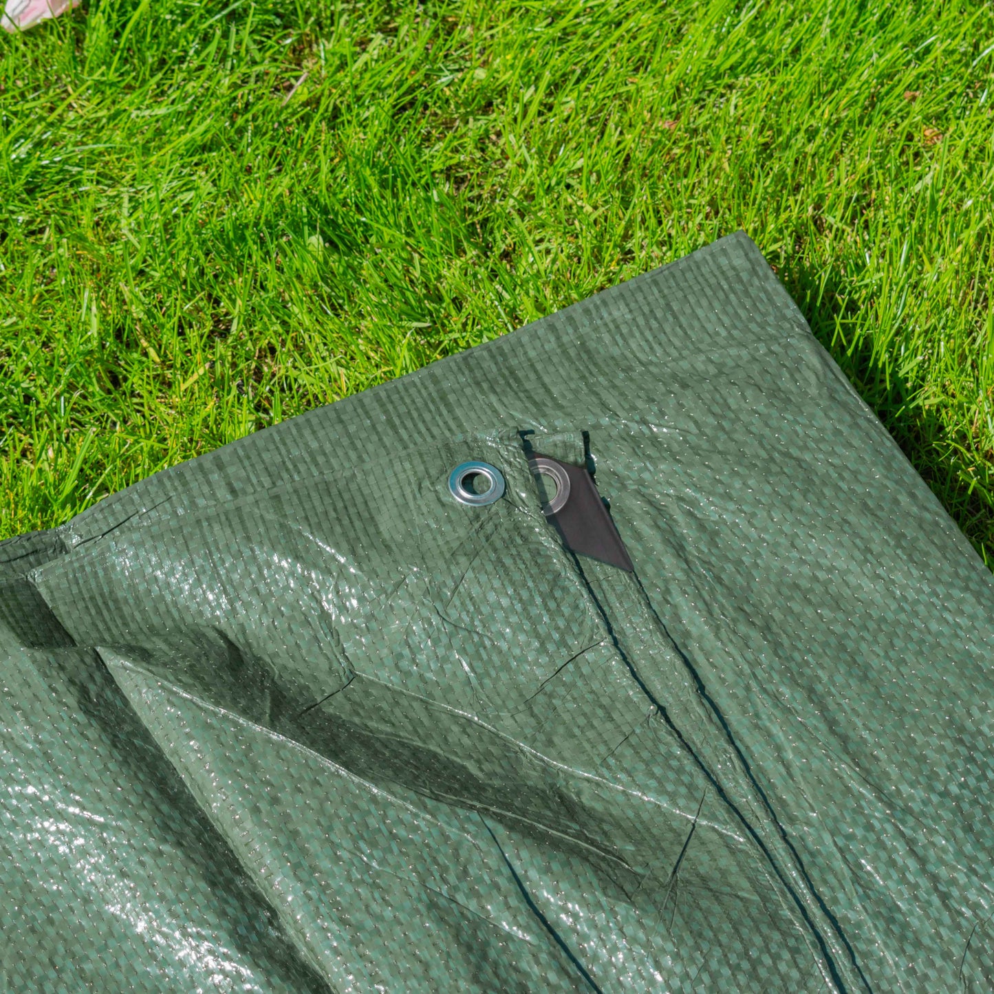 Green S-Grade Tarpaulin 4m x 5m