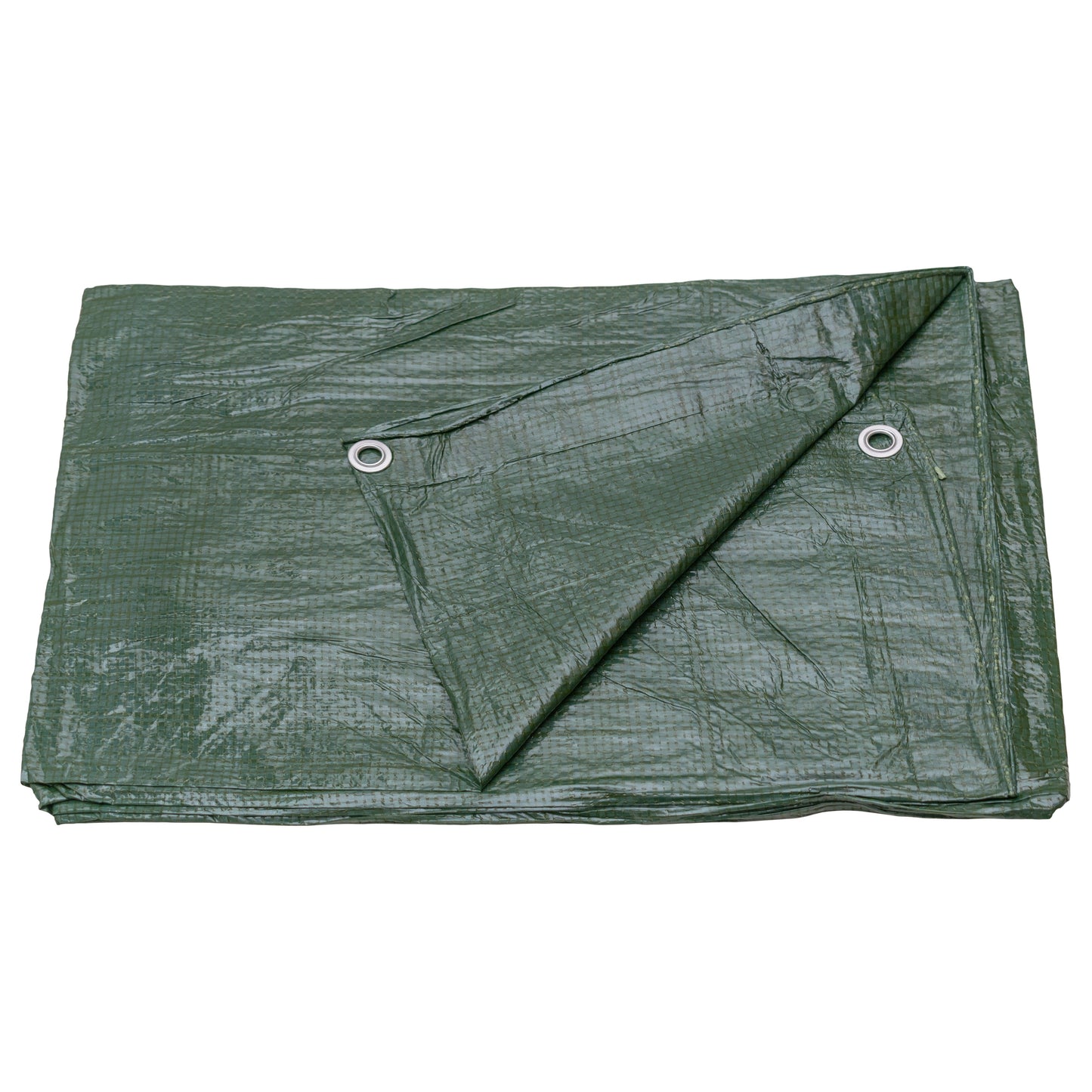 Green S-Grade Tarpaulin 2m x 2m