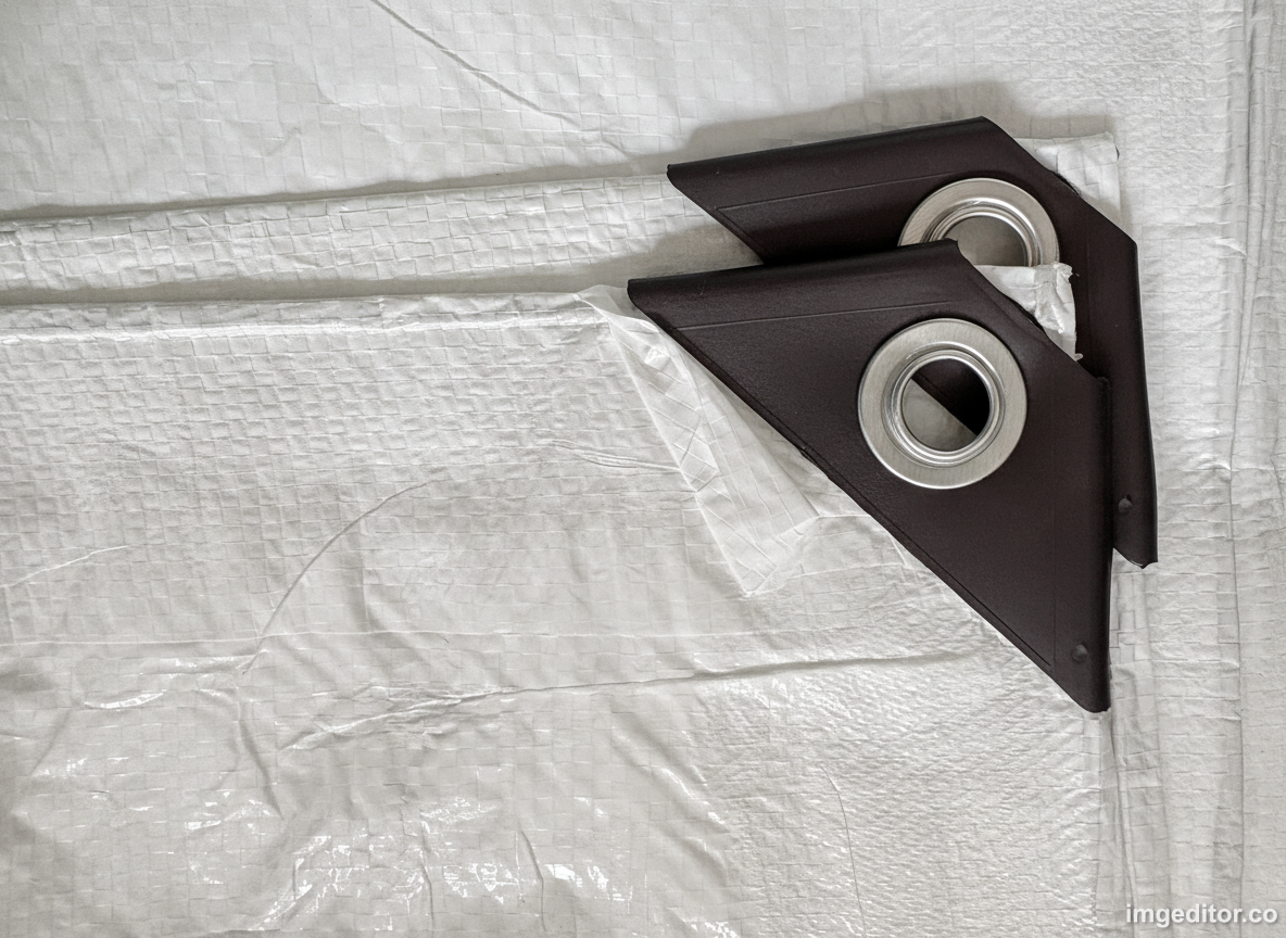 White M-Grade Tarpaulin 3m x 5m