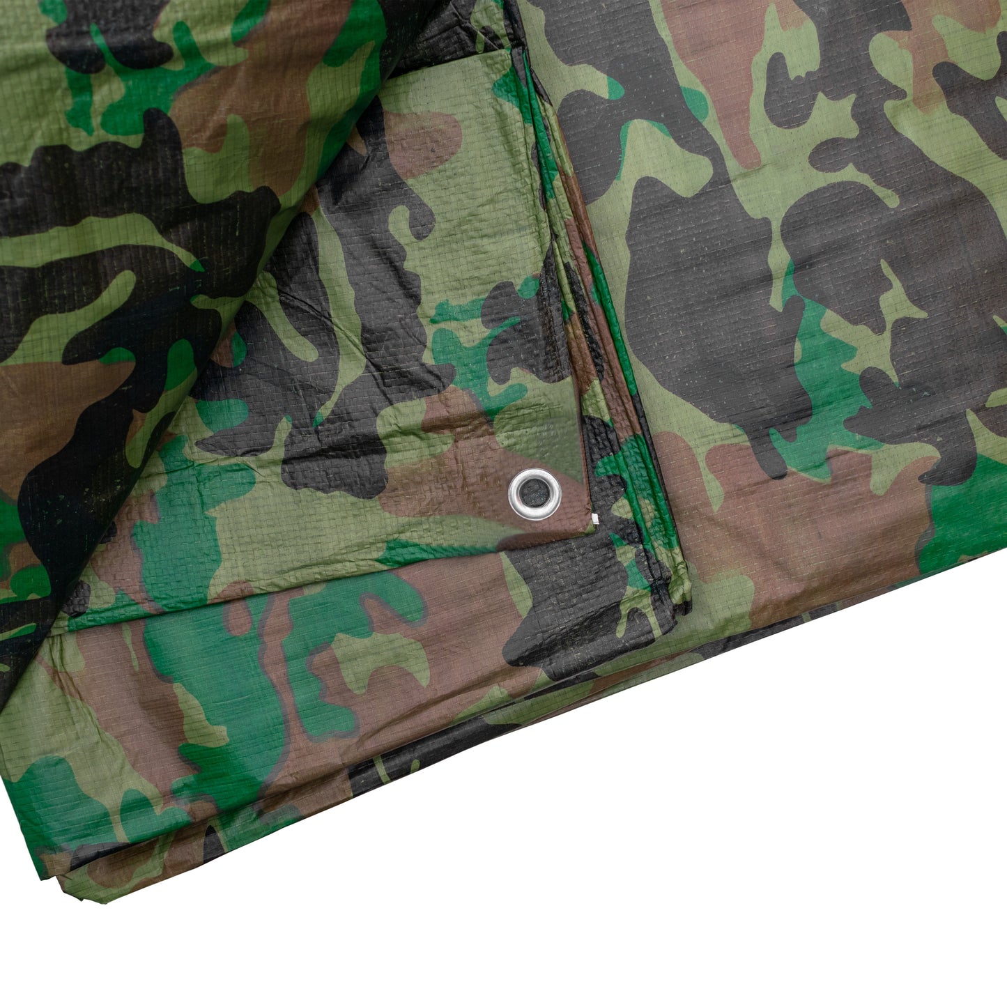 Camouflage M-Grade Tarpaulin 4m x 4m