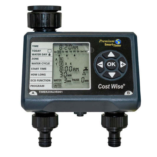 Cost Wise Double Outlet Water Timer