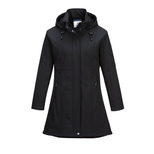 Portwest Carla Women's Hooded Softshell Jacket (3L) TK42