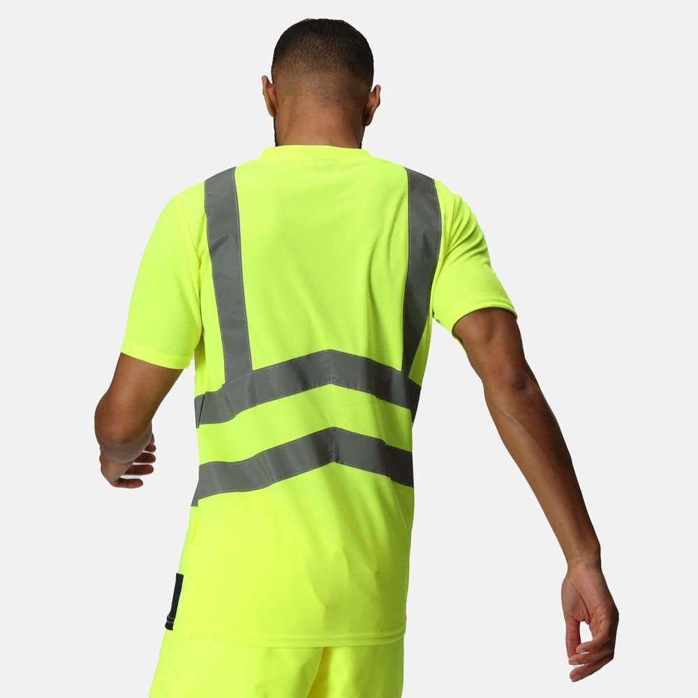 Regatta TRS194 Pro Hi-Vis Short Sleeve T-Shirt