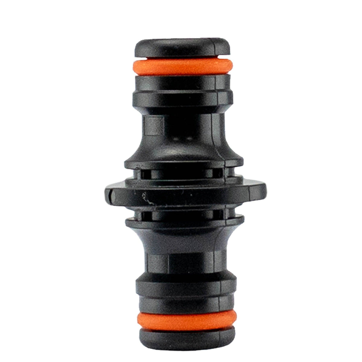 Two Way Connector Male 23mm Black