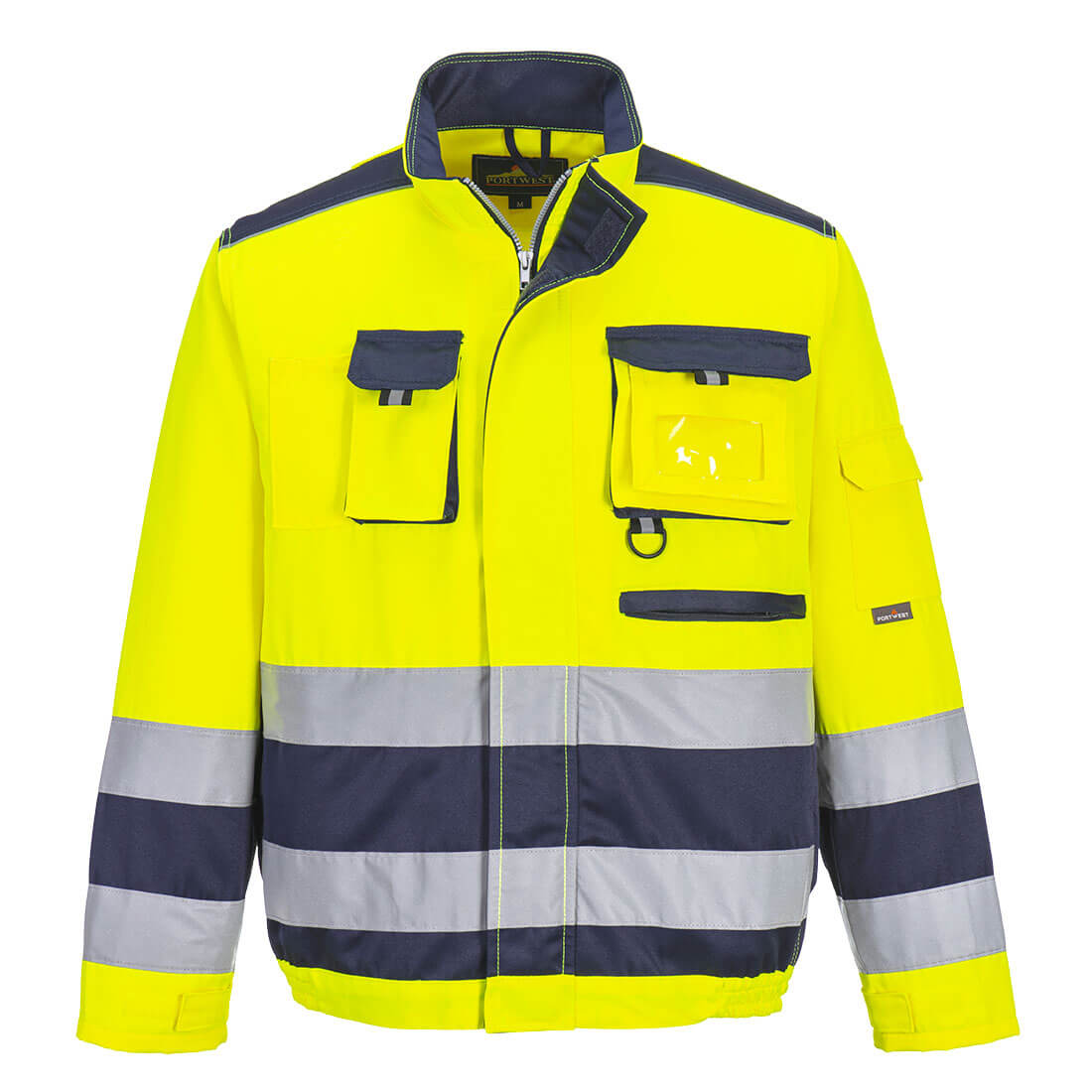 Portwest Lille Hi-Vis Contrast Bomber Jacket TX50