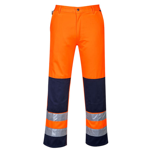 Portwest Seville Hi-Vis Contrast Work Trousers TX71