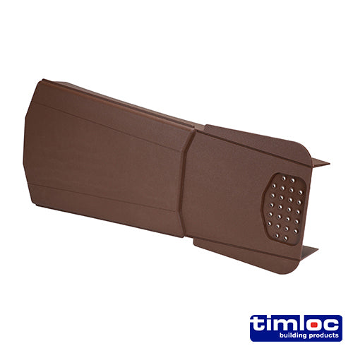 Ambi-Verge Universal Dry Fix Verge System - 420 x 140/170 – Brown - 20 Pieces