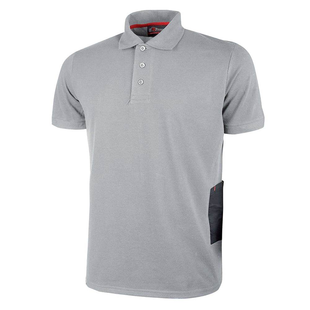 U-Power Gap Short Sleeved Slim Fit Work Polo Shirt