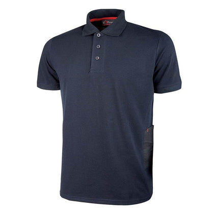 U-Power Gap Short Sleeved Slim Fit Work Polo Shirt