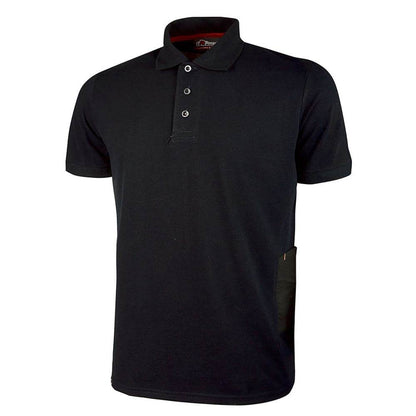 U-Power Gap Short Sleeved Slim Fit Work Polo Shirt
