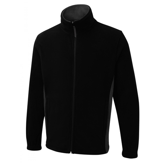 Uneek UC617 Two Tone Full Zip Fleece Jacket