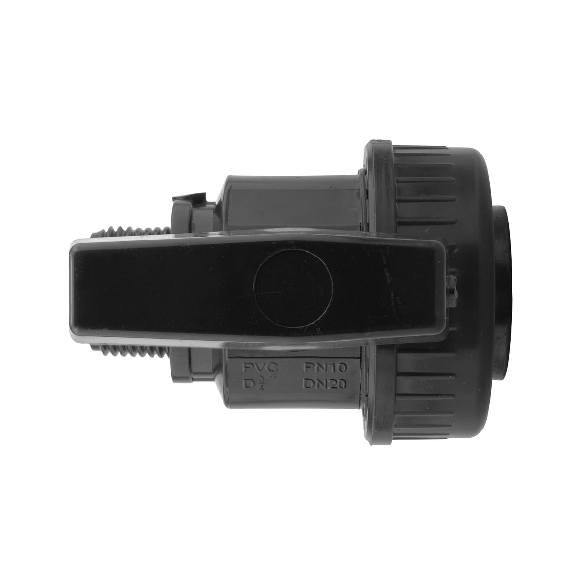 Wall Flange Kit 32mm MDPE + Large Plastic Valve & 20mm MDPE Straight