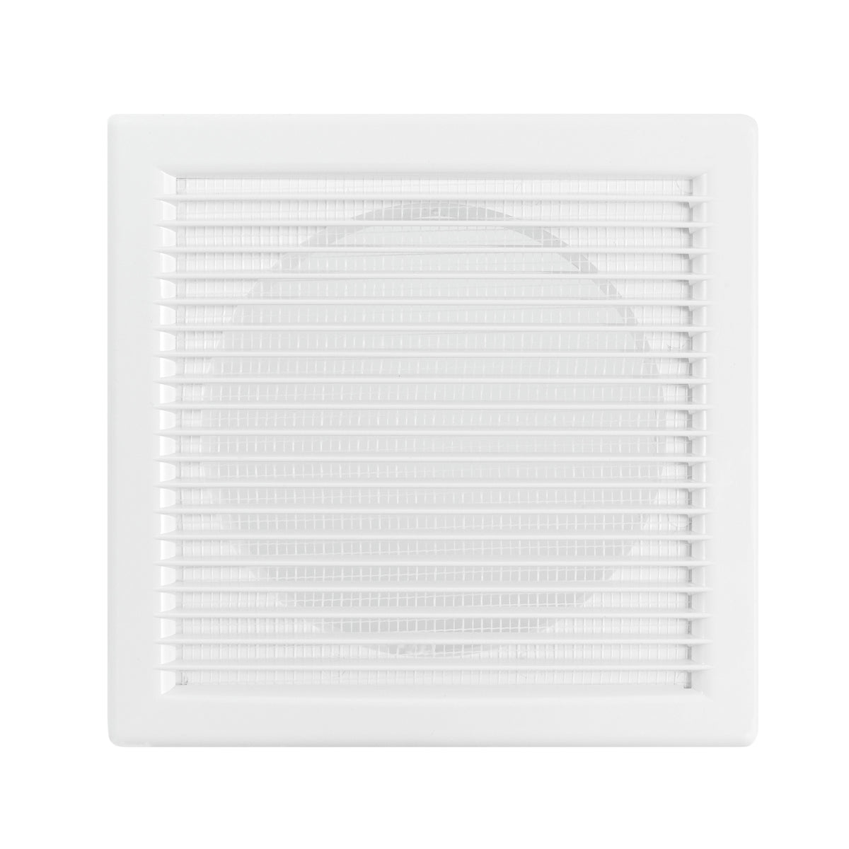 Through Wall Ventilation Kit DL0163 Louvre Vent with Brown External Vent