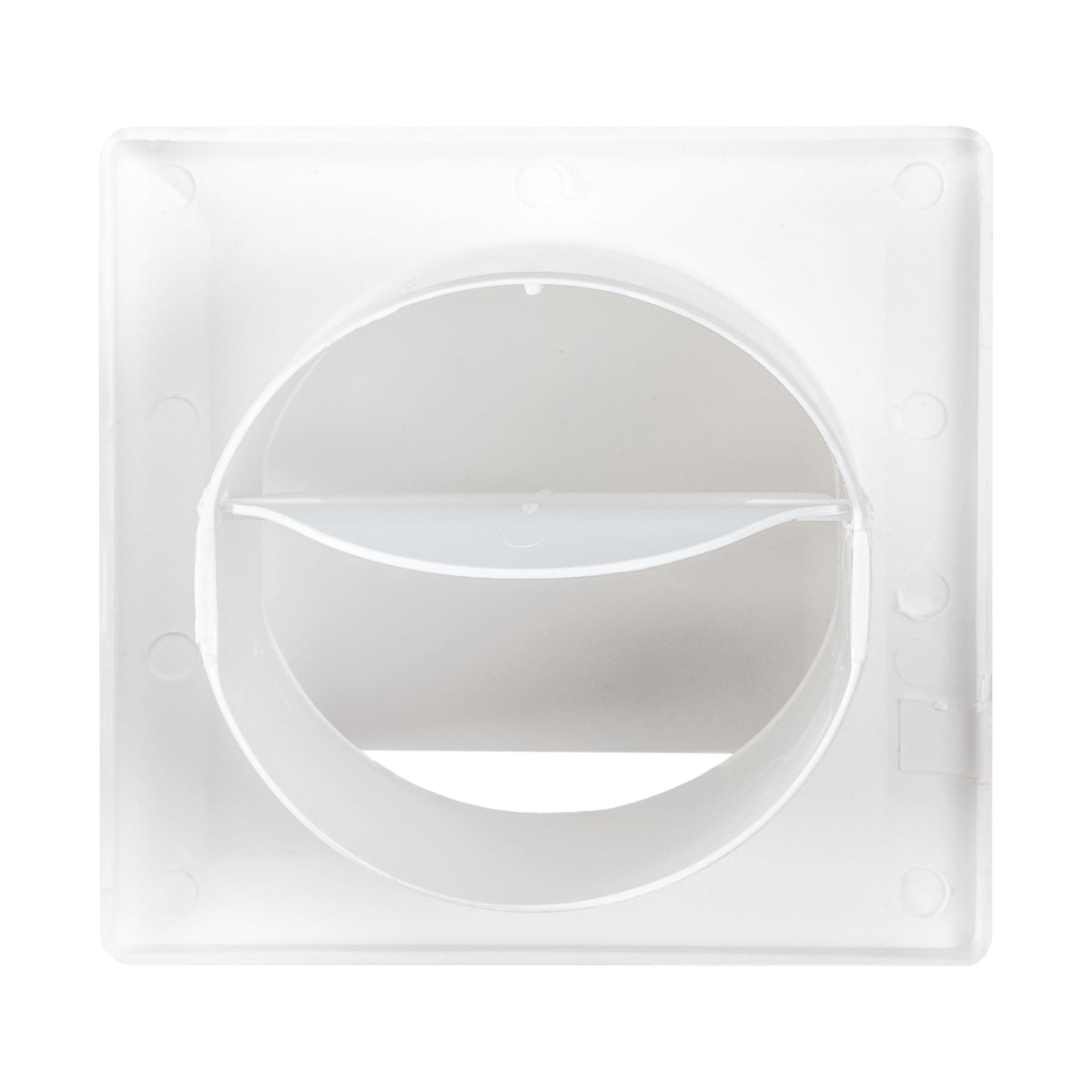 Through Wall Ventilation Kit RICO Timer Switch Fan with White External Vent