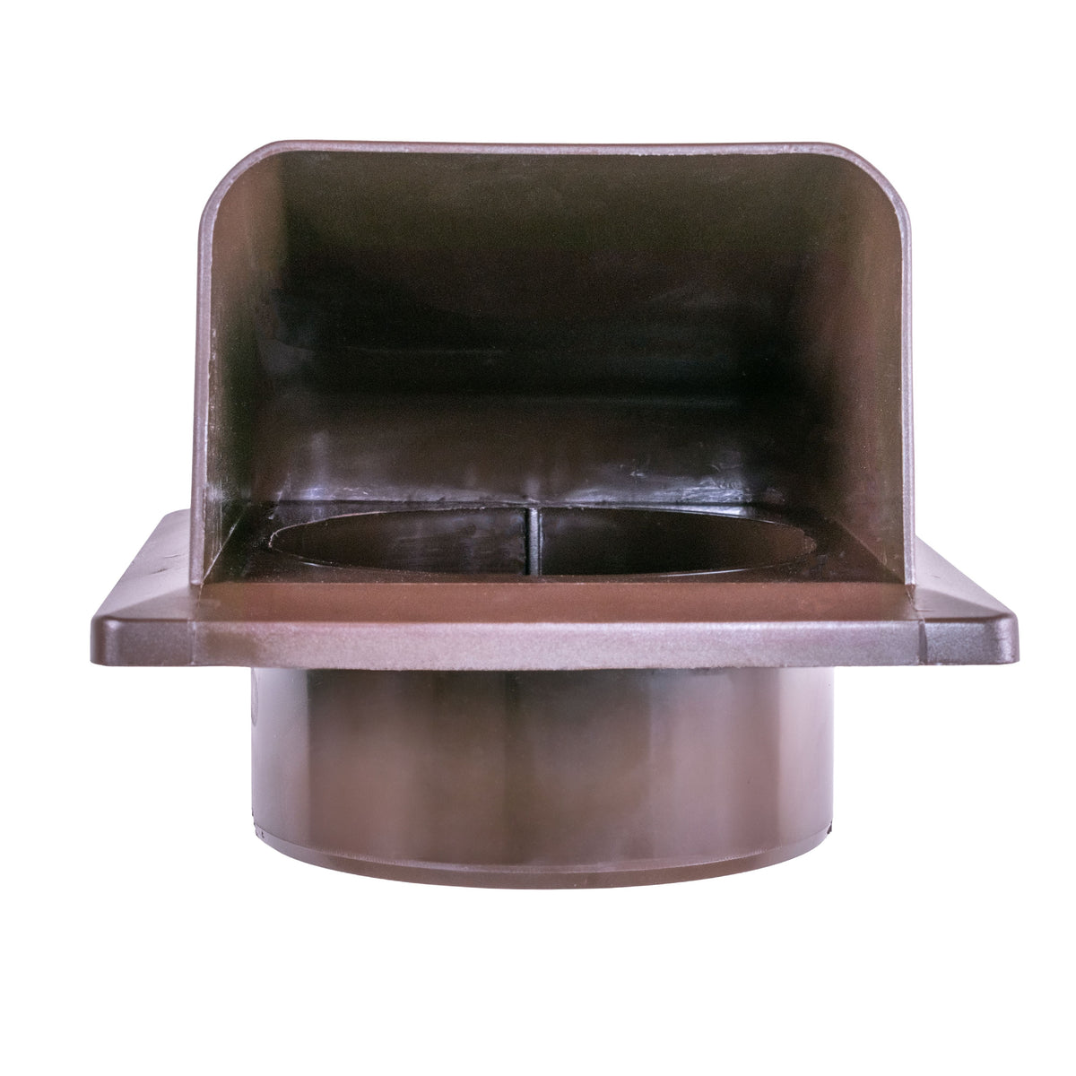 Through Wall Ventilation Kit Round Bella Vent with Brown External Vent