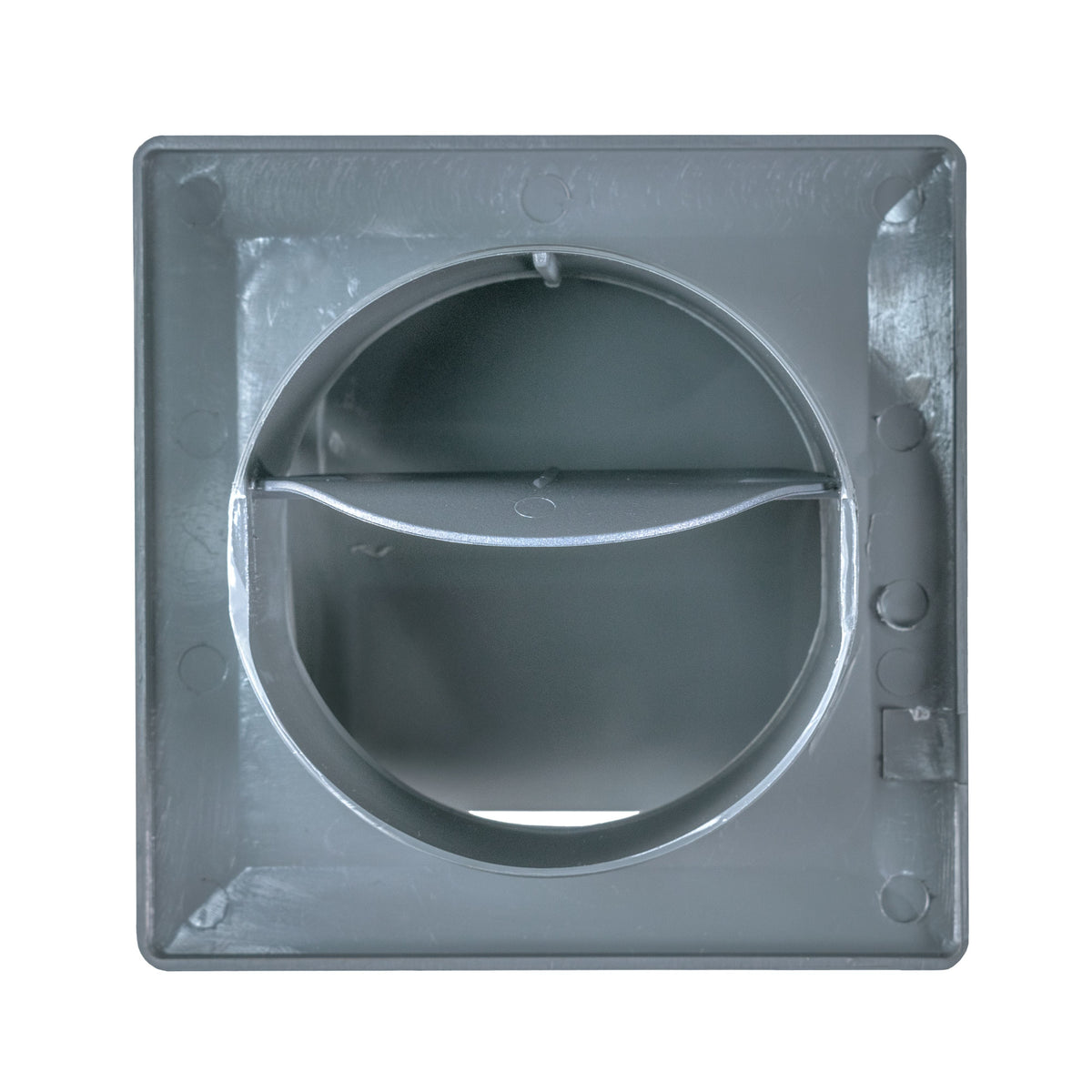 Through Wall Ventilation Kit RICO Timer and Humidistat Fan with Graphite External Vent