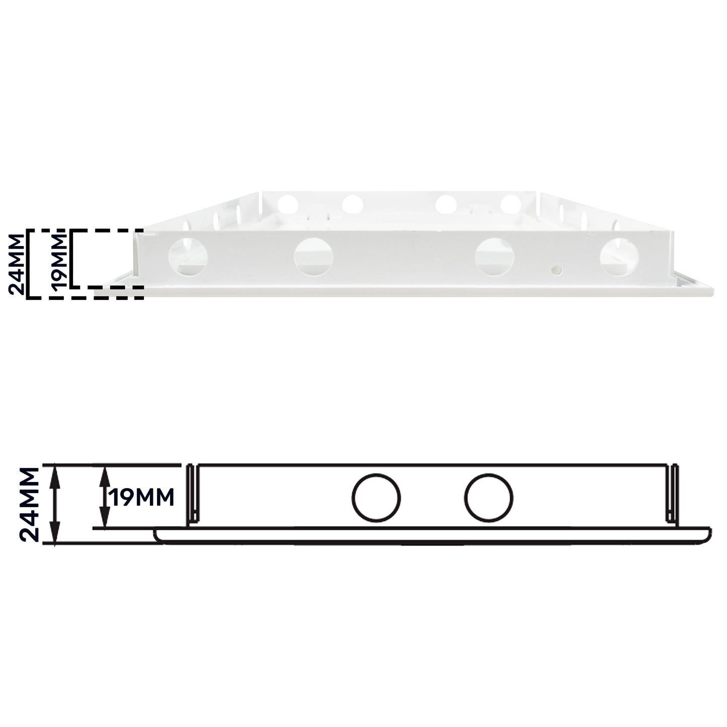 Access Panel Door PP, White 200mm x 250mm