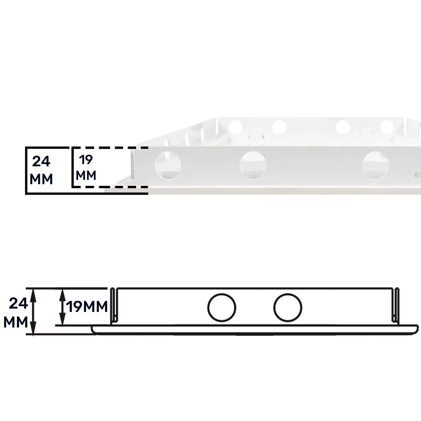Access Panel Door PP, White 200mm x 300mm