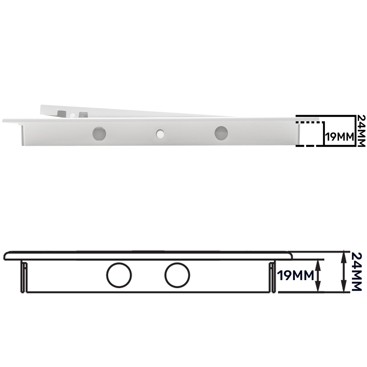 Access Panel Door PP, White 300mm x 300mm