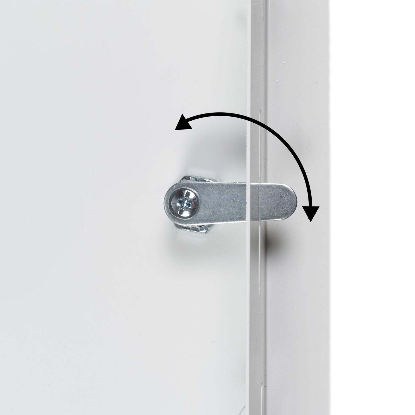 Access Panel Door Metal With Lock, White 400mm x 400mm