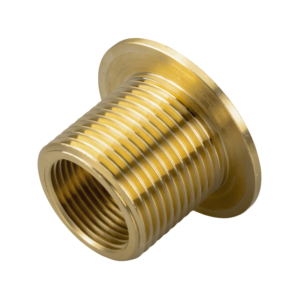 Water Butt Brass 1" BSP Male - 3/4" BSP Female