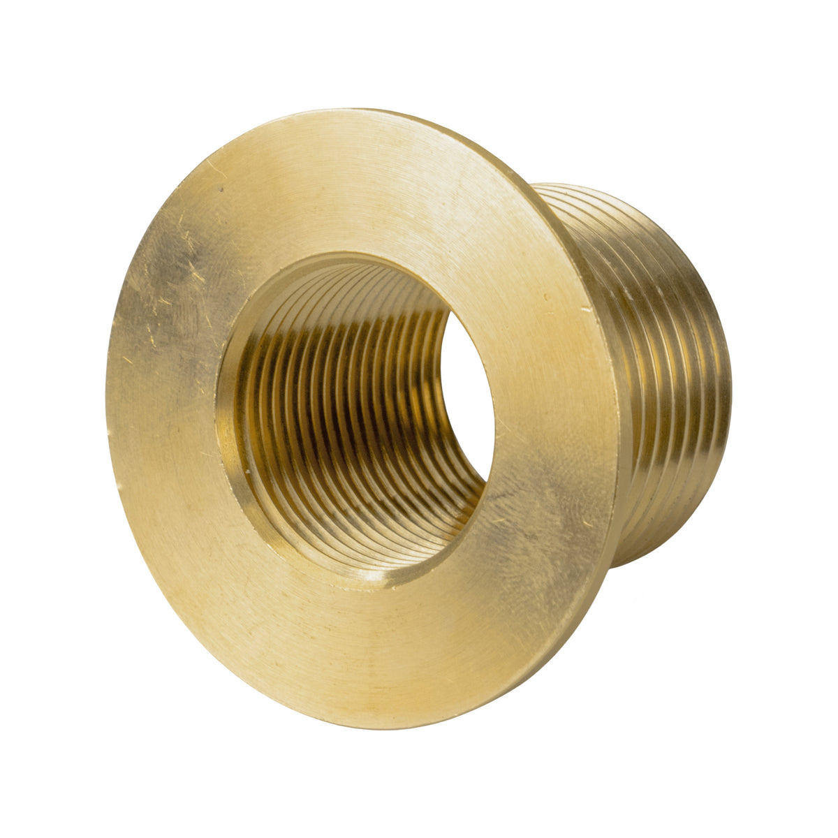 Water Butt Brass 1" BSP Male - 3/4" BSP Female and Drill Bit