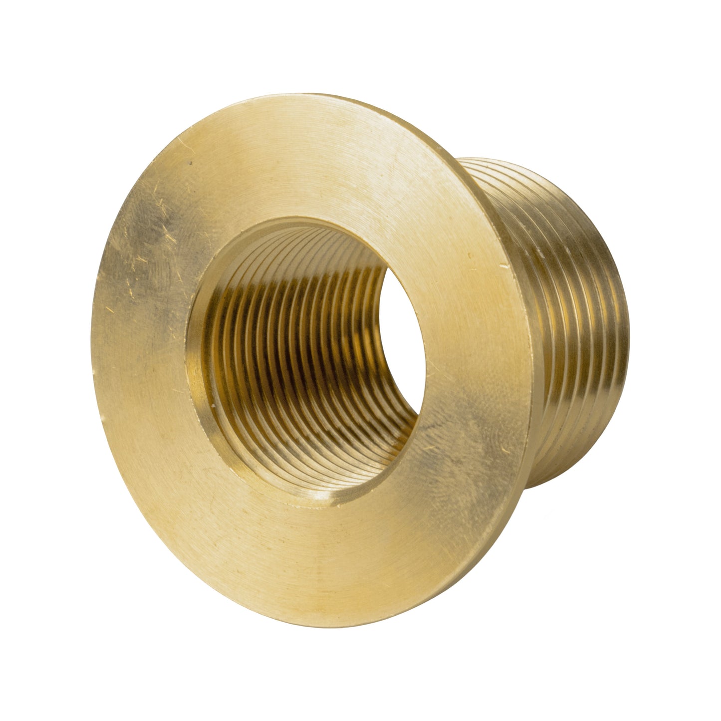 Water Butt Brass 1" BSP Male - 3/4" BSP Female and Drill Bit