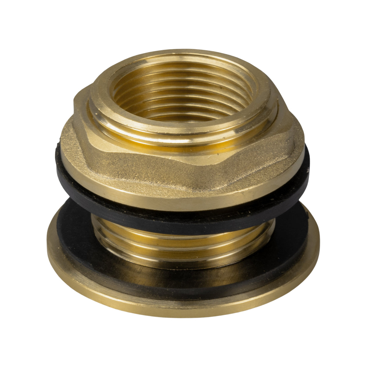Water Butt Brass 1" BSP Male - 3/4" BSP Female