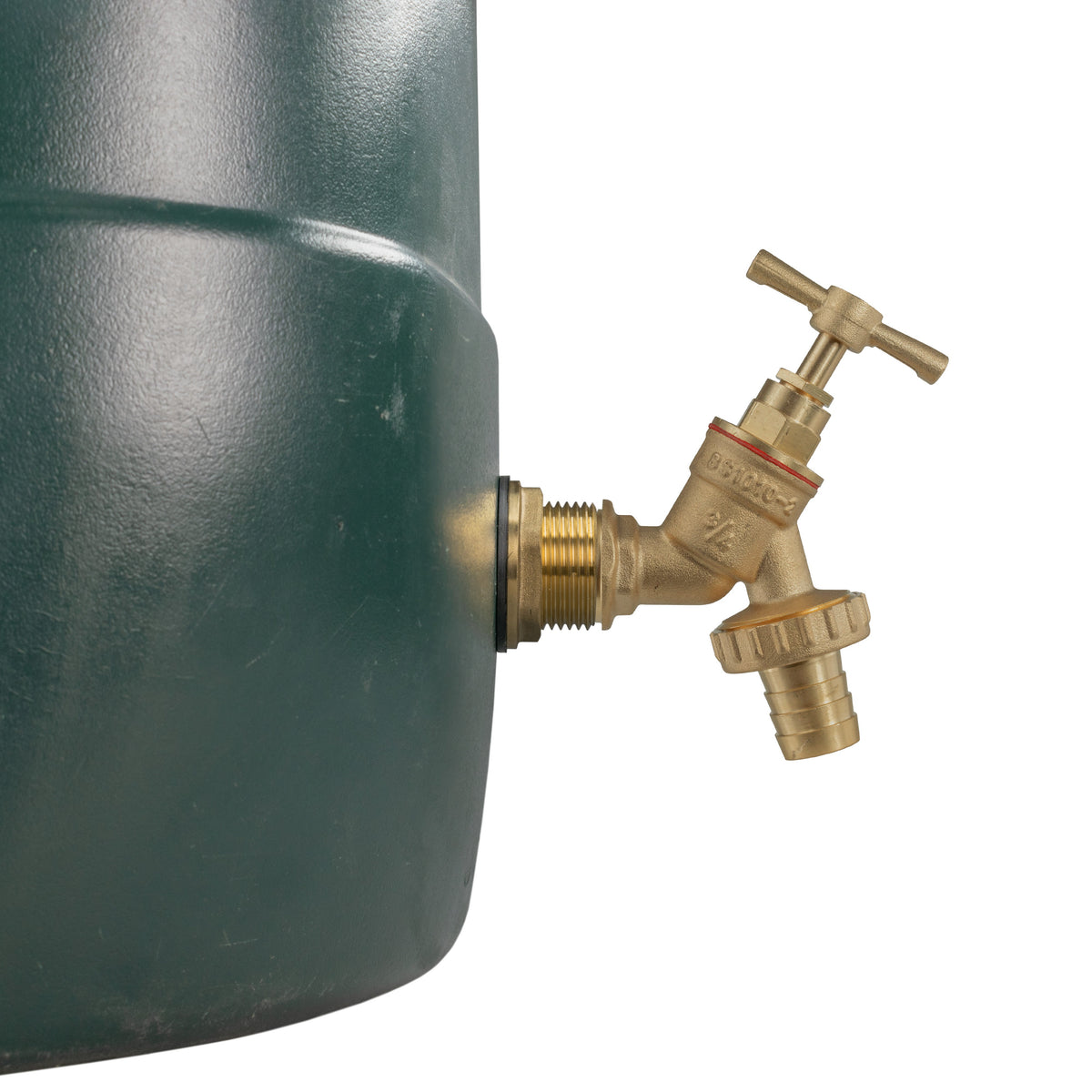 Water Butt Brass Kit 1" with Brass Barbed Tap