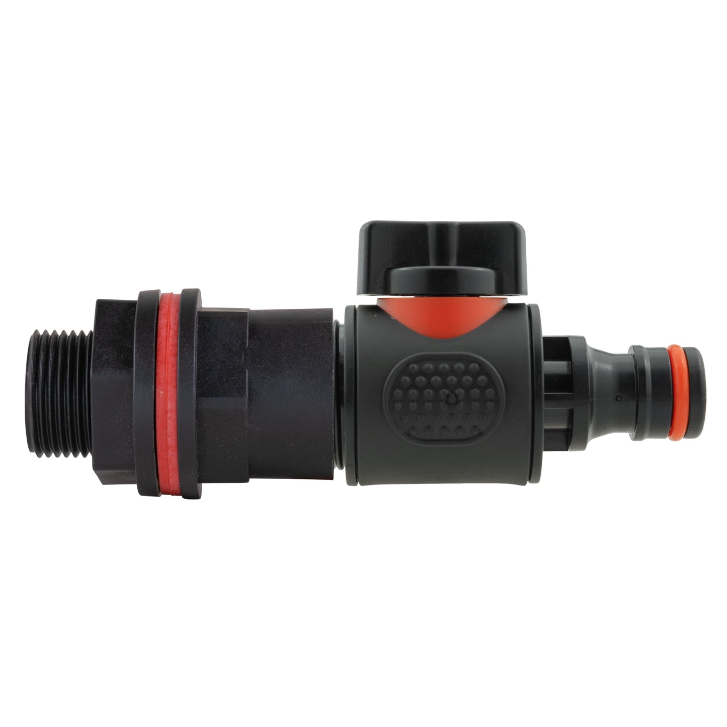 Water Butt Kit 3/4" with In-Line Quick Connector Valve and Drill Bit