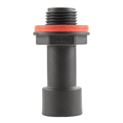 Water Butt Extension Kit 1/2" with Extended Brass Chrome Tap 1/2" Barb