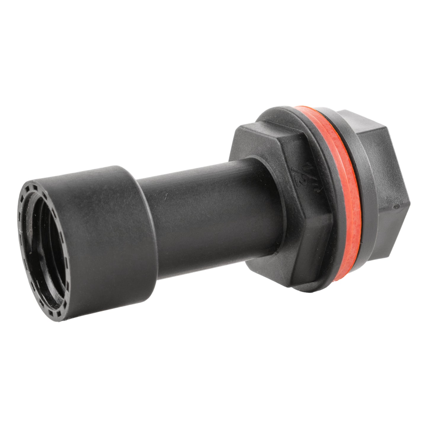 Water Butt Extension Kit 1/2" with Lever Tap Hose Barb and Lever Lock and Drill Bit