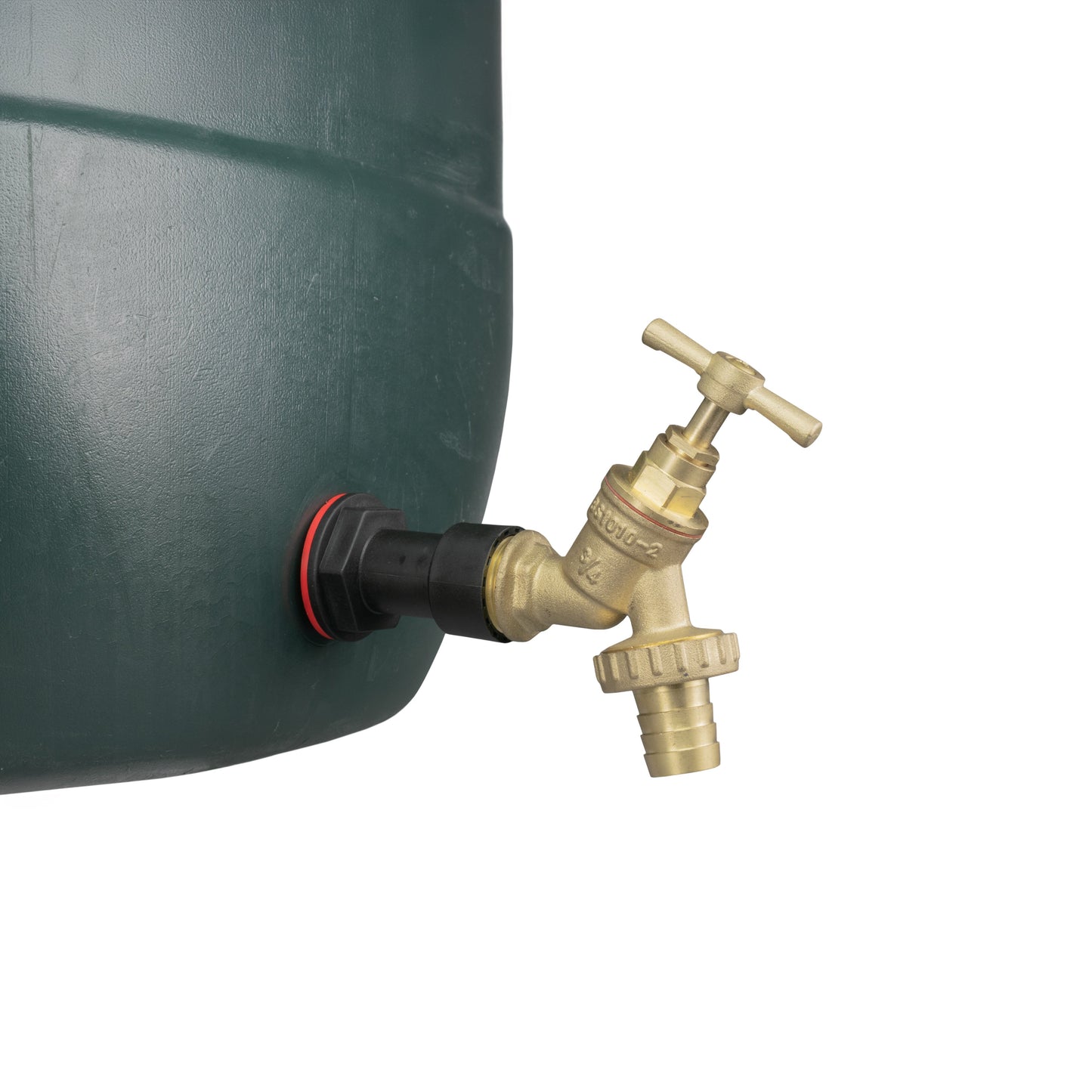 Water Butt Extension Kit 3/4" with Brass Barbed Tap and Drill Bit