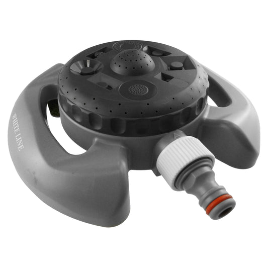 8-Pattern Static Lawn Sprinkler White Line