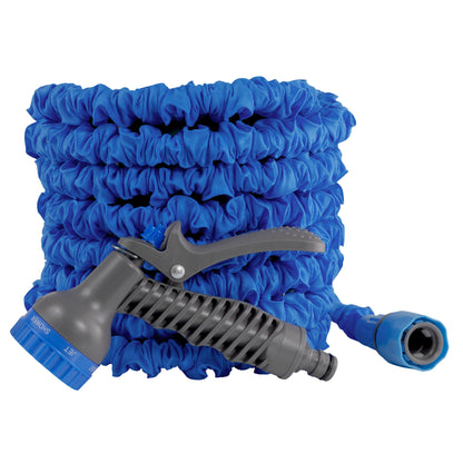 Expanding Trick Hose 15m - 45m Blue