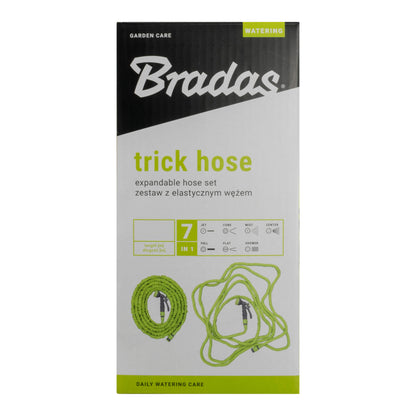 Expanding Trick Hose 15m - 45m Lime
