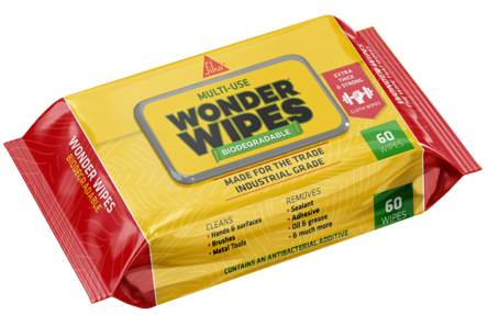 Sika Wonder Wipes Biodegradable – 60 Pack
