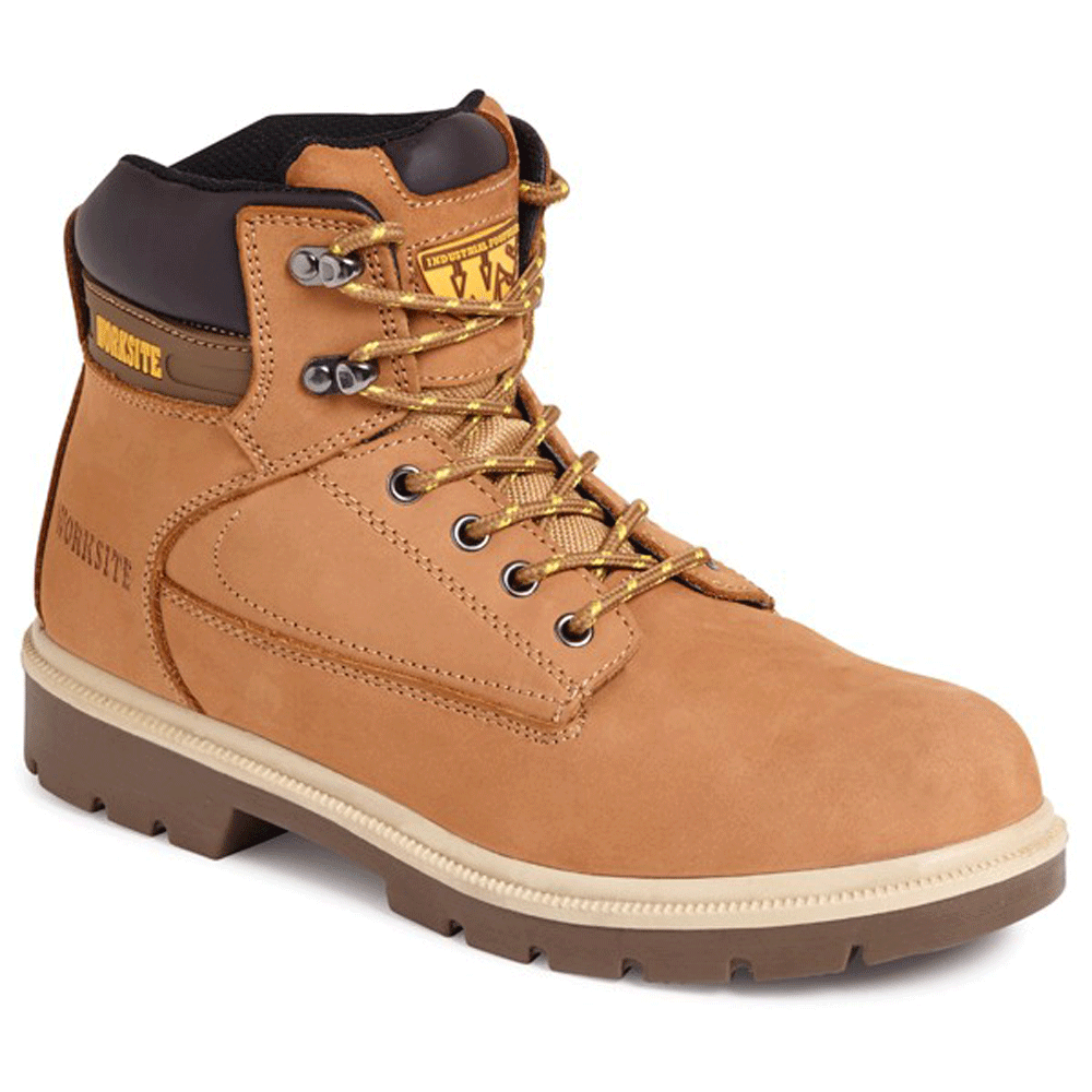 Worksite SS613SM Steel Toe Cap Safety Work Boot – Glazing Supplies Direct