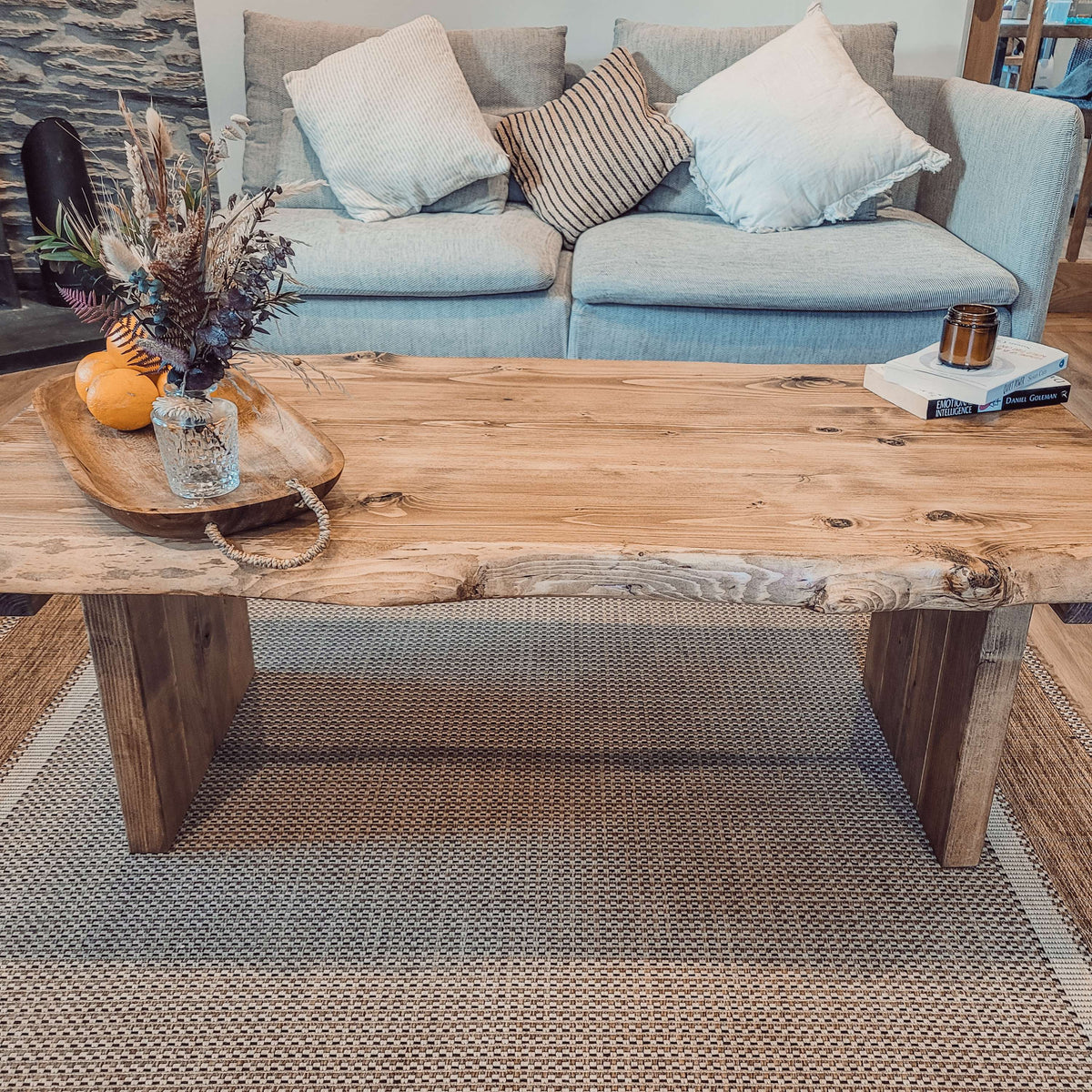 LINA Chunky Live / Waney Edge Coffee Table