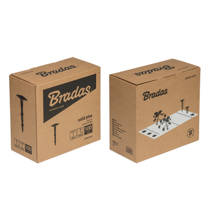 Weed Control Fabric Plastic Fixing Pegs Large 12cm