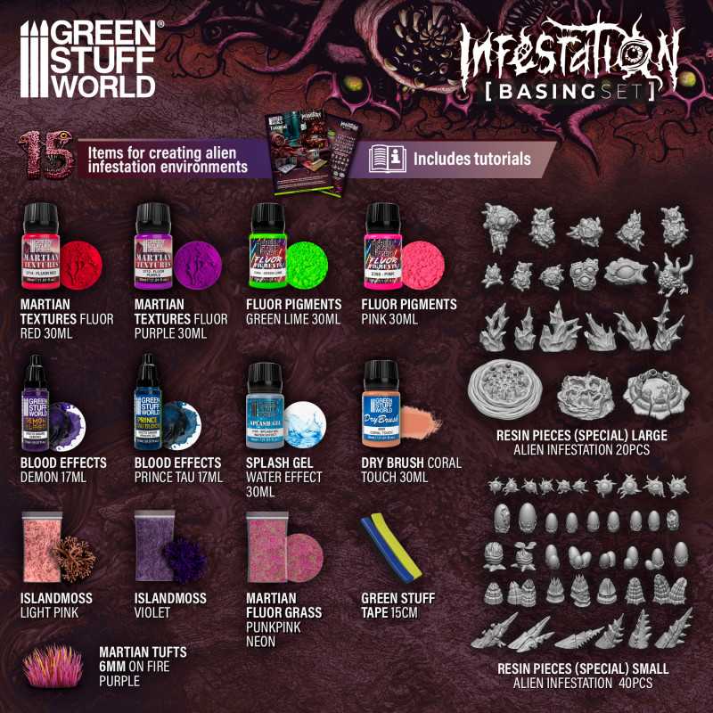 Green Stuff World: Basing Set - Infestation