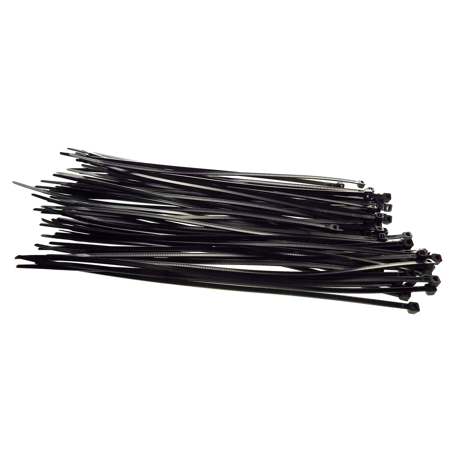 100 Cable Ties (4.8mm x 300mm) Black