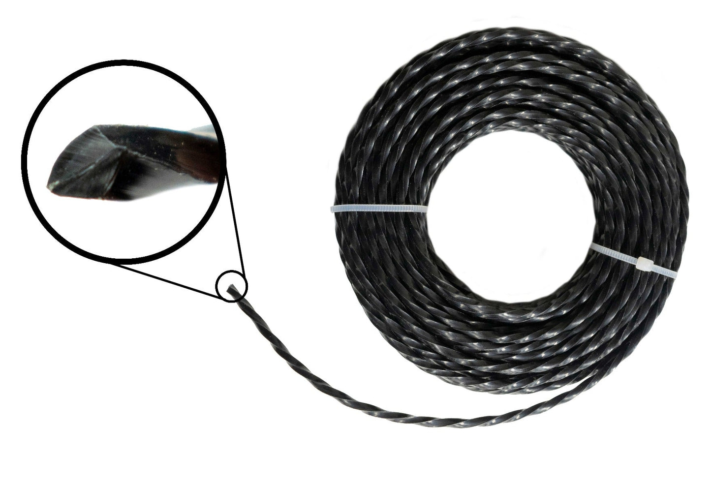 Strimmer Line Black Twist 2.4mm x 15m