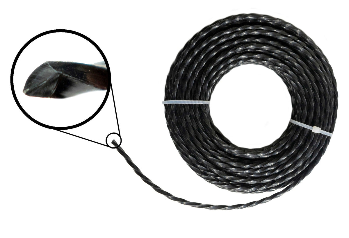 Strimmer Line Black Twist 2.4mm x 15m