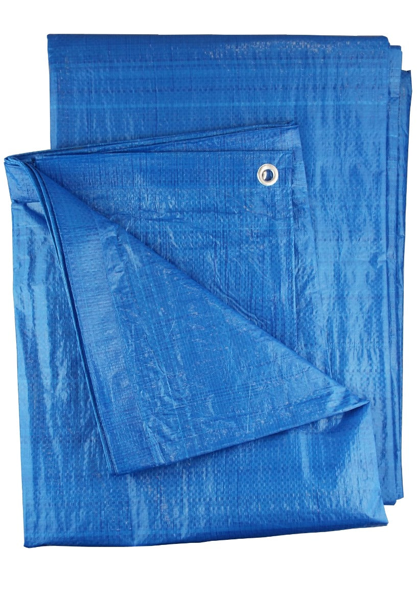 Blue S-Grade Tarpaulin 3m x 4m