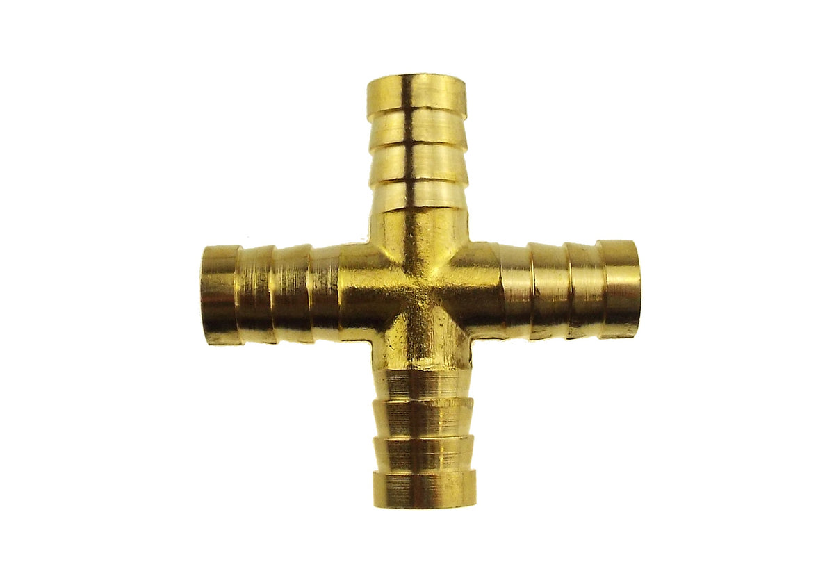 Brass Cross Joiner 10mm