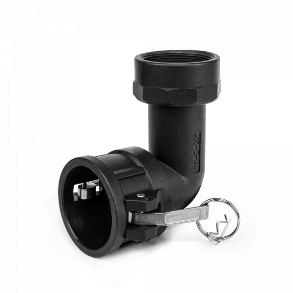 Camlock 90-Degree Female Elbow 2" BSPF